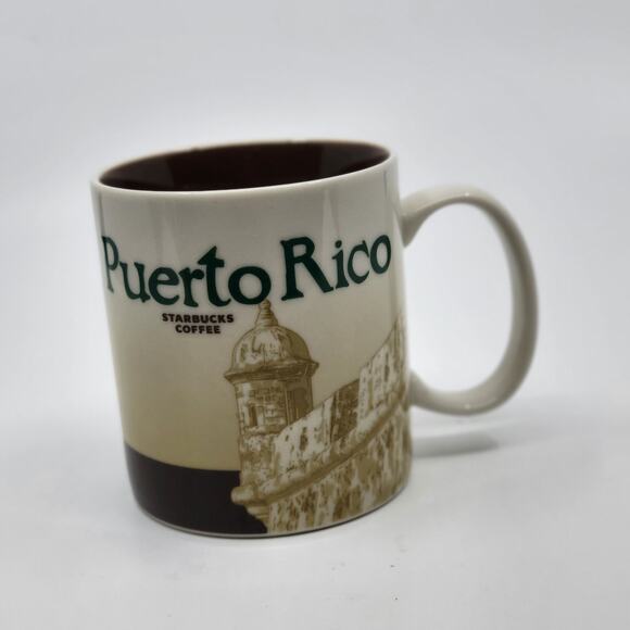 Starbucks Coffee Mug Puerto Rico Icon Collector Series 16 oz 2015 - Picture 1 of 10